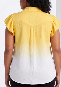 Democracy - Safari Blouse - Plus