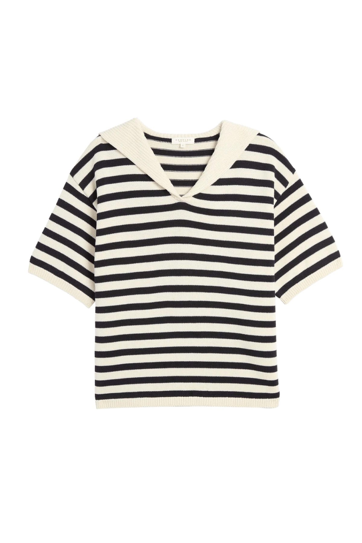 Demylee New York - Jane Stripe Short-sleeve Sweater