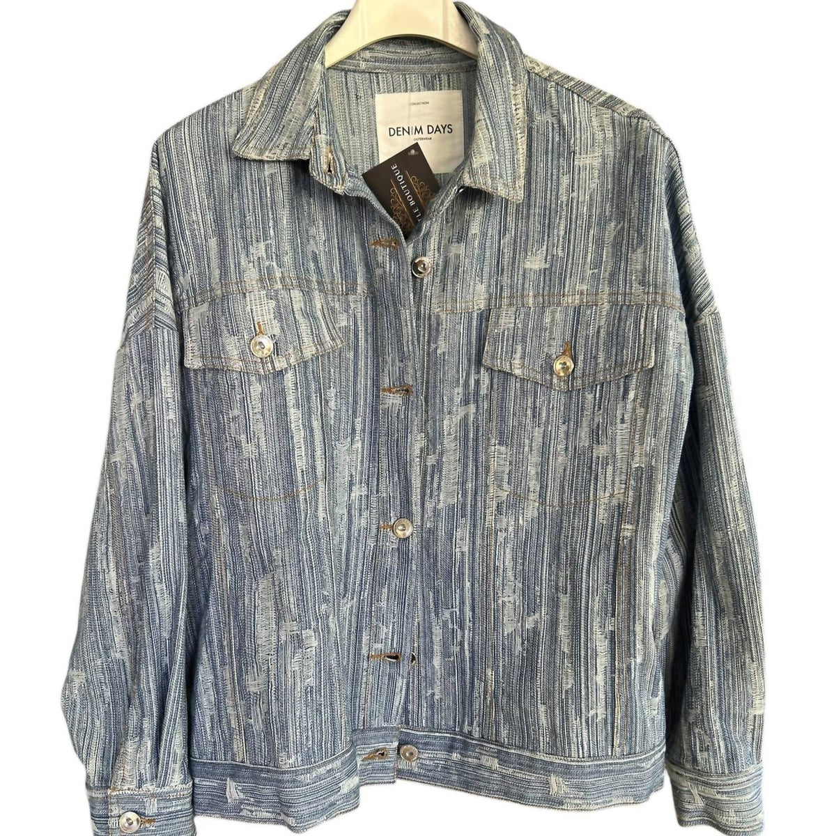 Denim Days - Women's Textured Denim Jacket