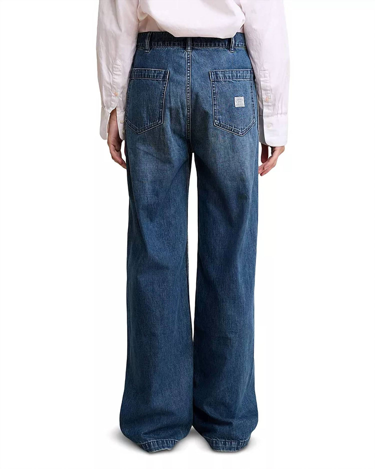 Denimist - High Rise Relaxed Deck Pant