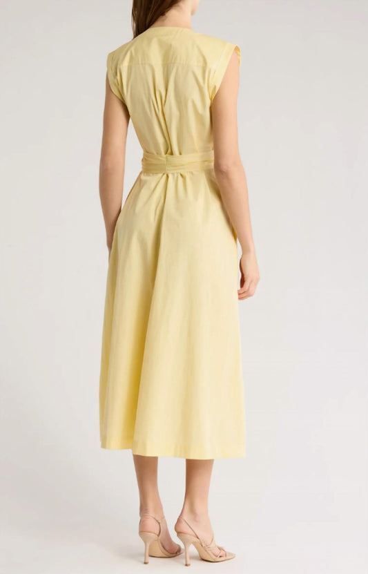 Derek Lam 10 Crosby - Karina Cap Sleeve Shirtdress - clothing - cotton - dresses