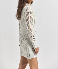 Derek Lam 10 Crosby - Syvie Crochet Sequin Cardigan - cardigans - clothing - polyester
