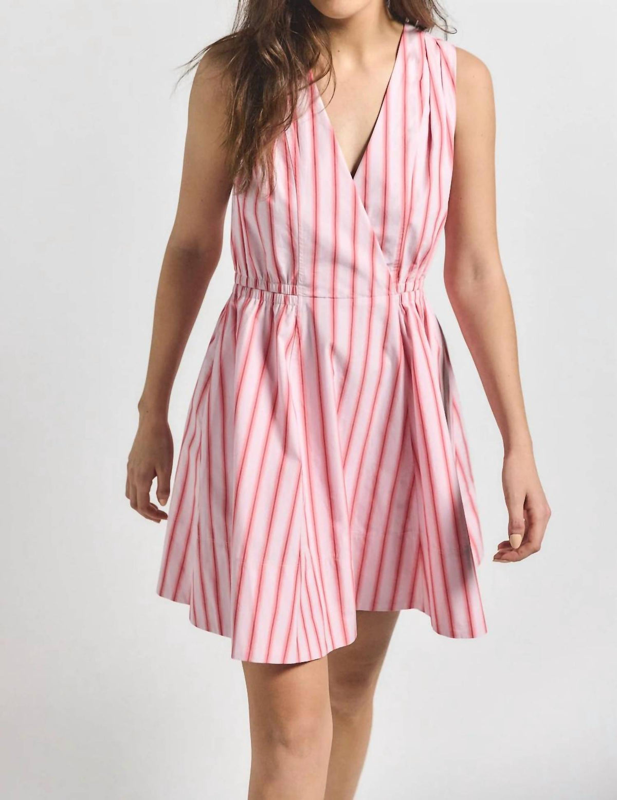 Derek Lam 10 Crosby - Tia Stripe Mini Dress