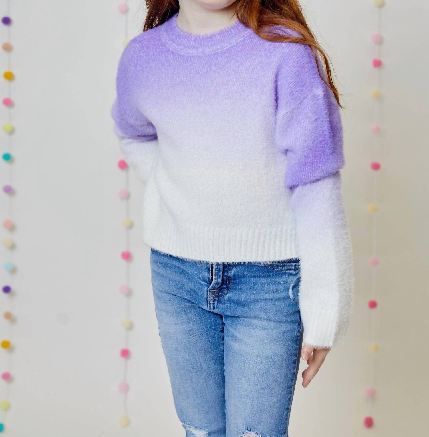 Design History - Crewneck Long Sleeve Top - clothing - kids - patterned