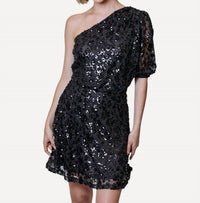 Design History - Sequin One Sleeve Dress
