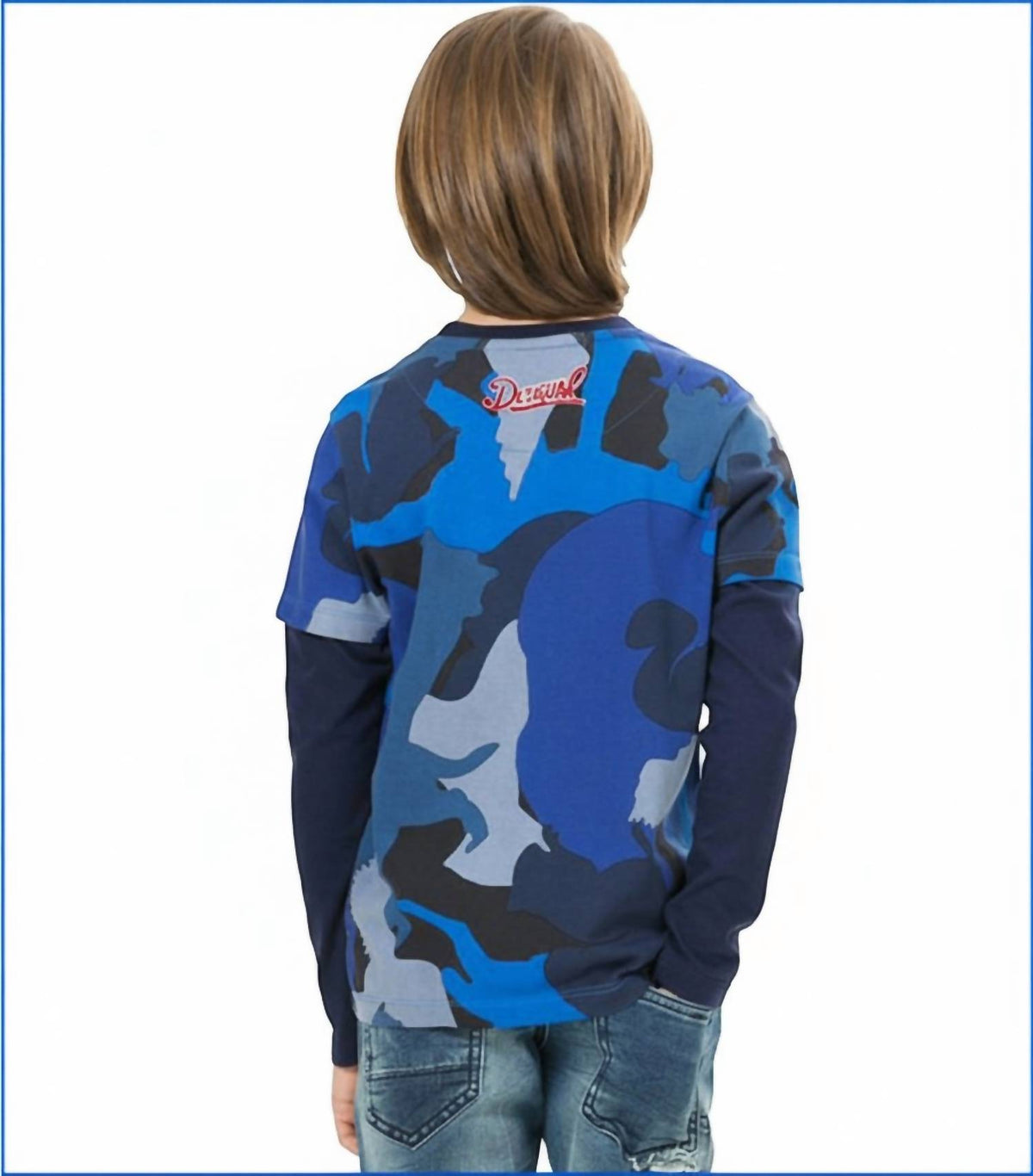 Desigual - Kids Sebastian 2fer Midnight Tee