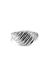 Devata - Women's Tapered Rope Ring