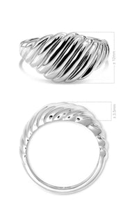 Devata - Women's Tapered Rope Ring