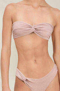 Devon Windsor - Thea Bikini Top - bikinis - clothing - pink
