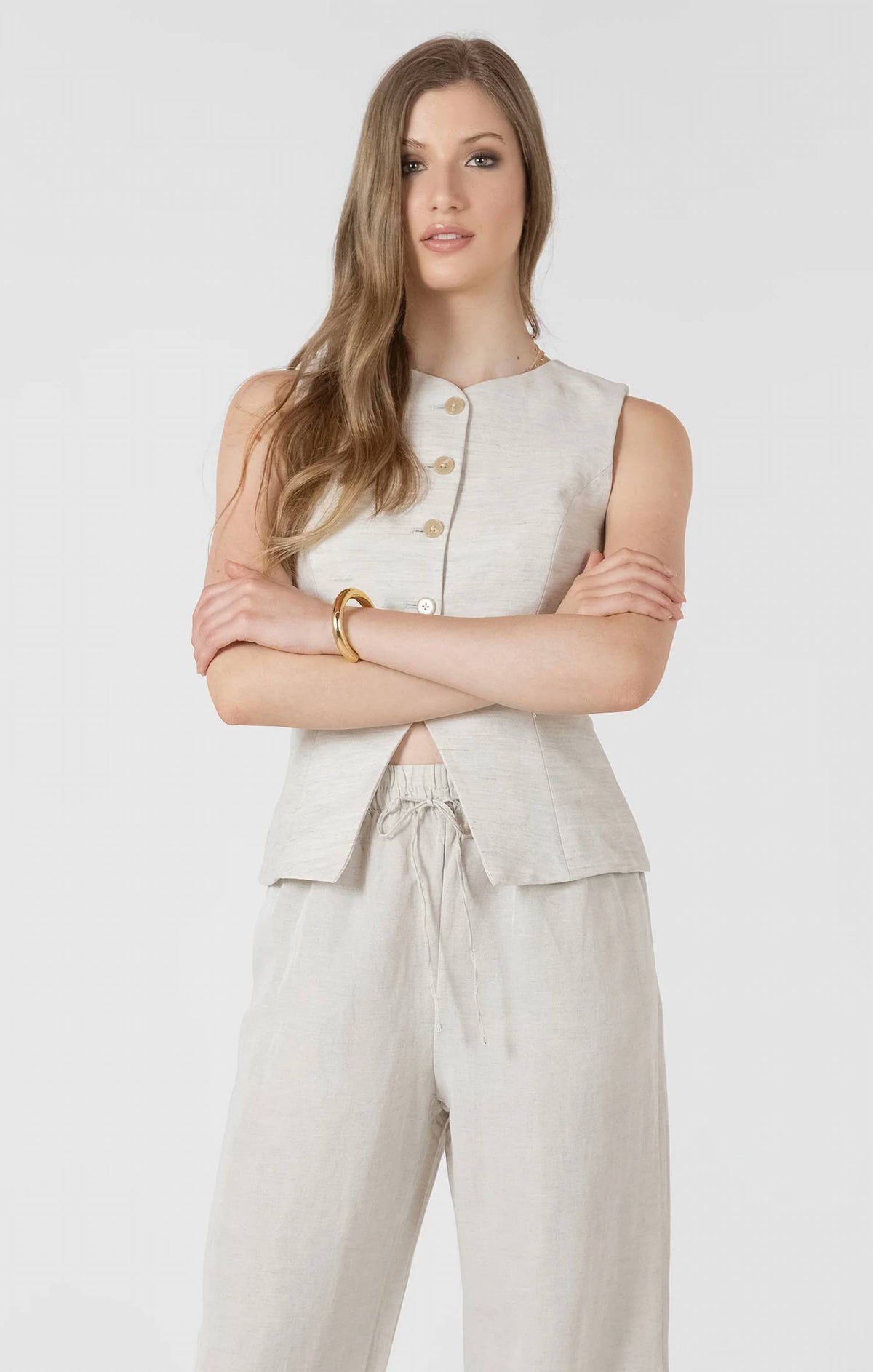 Dex - Button Up Vest
