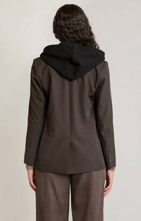 Dex - Detachable Hooded Blazer Jacket