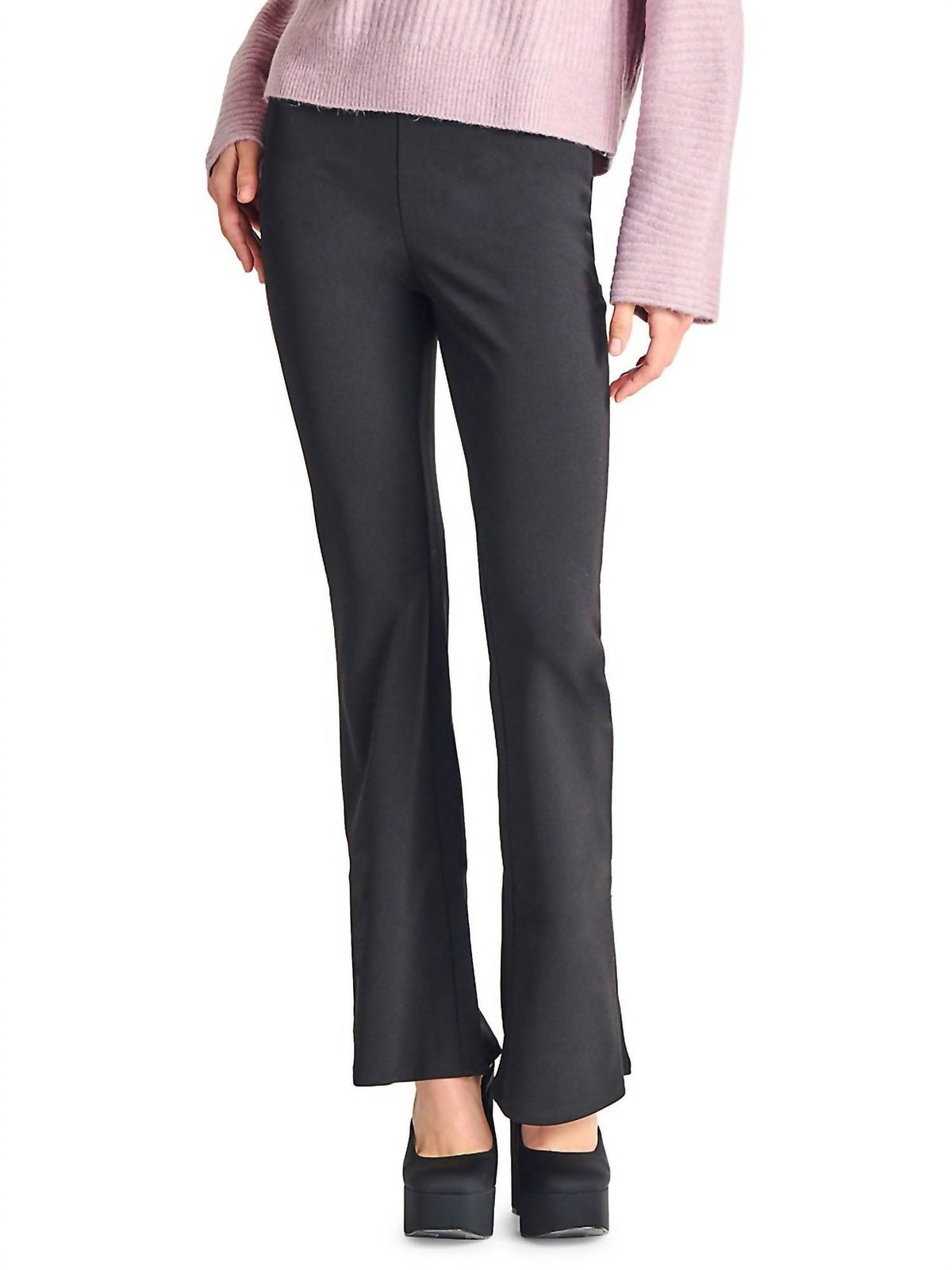 Dex - FLARED KNIT LEGGINGS