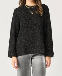 Dex - Glamorous Loose Fit Shimmer Top