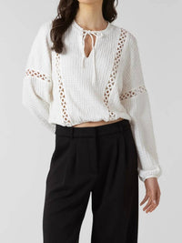 Dex - Lace Textured Top