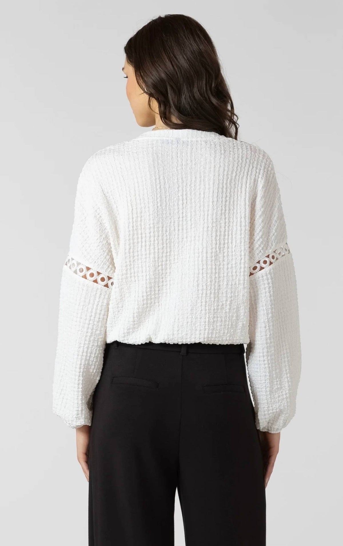 Dex - Lace Textured Top