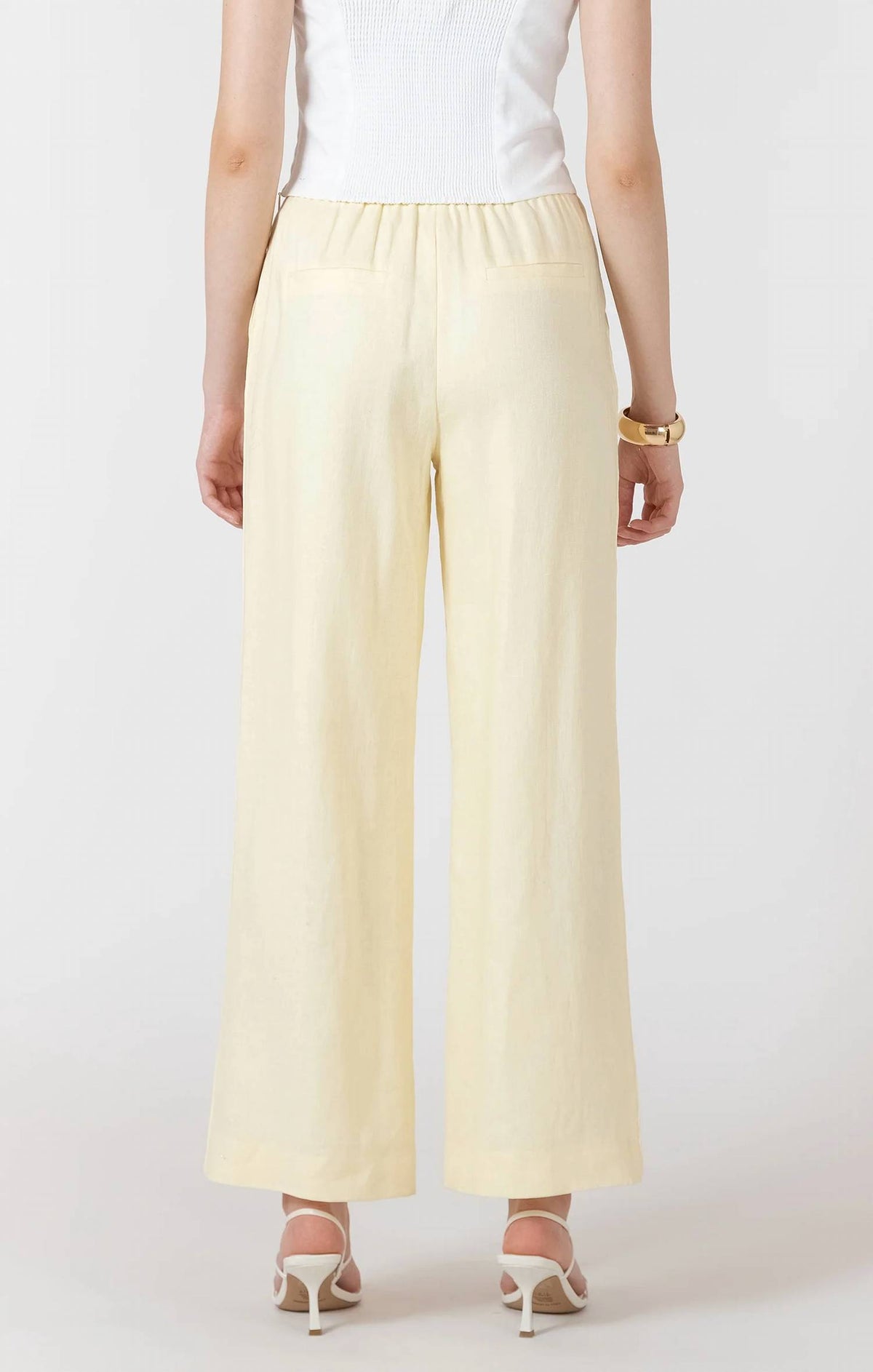 Dex - Lemon Linen Pant