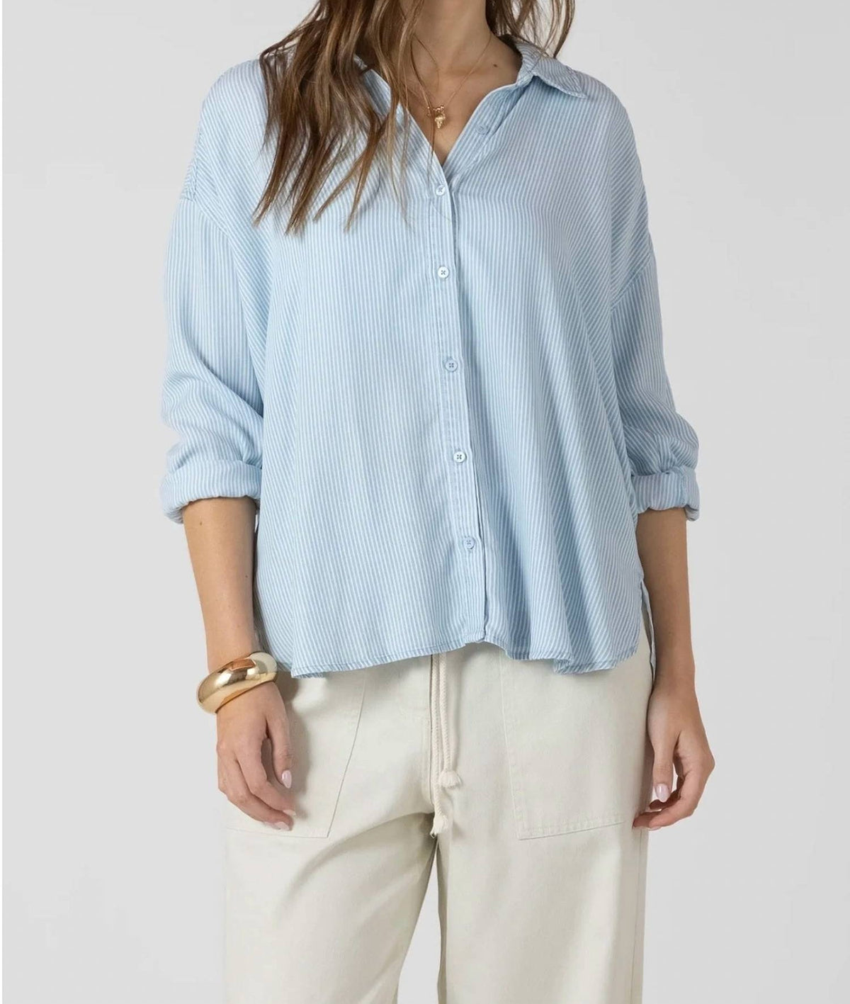 Dex - Oversized Stripe Shirt