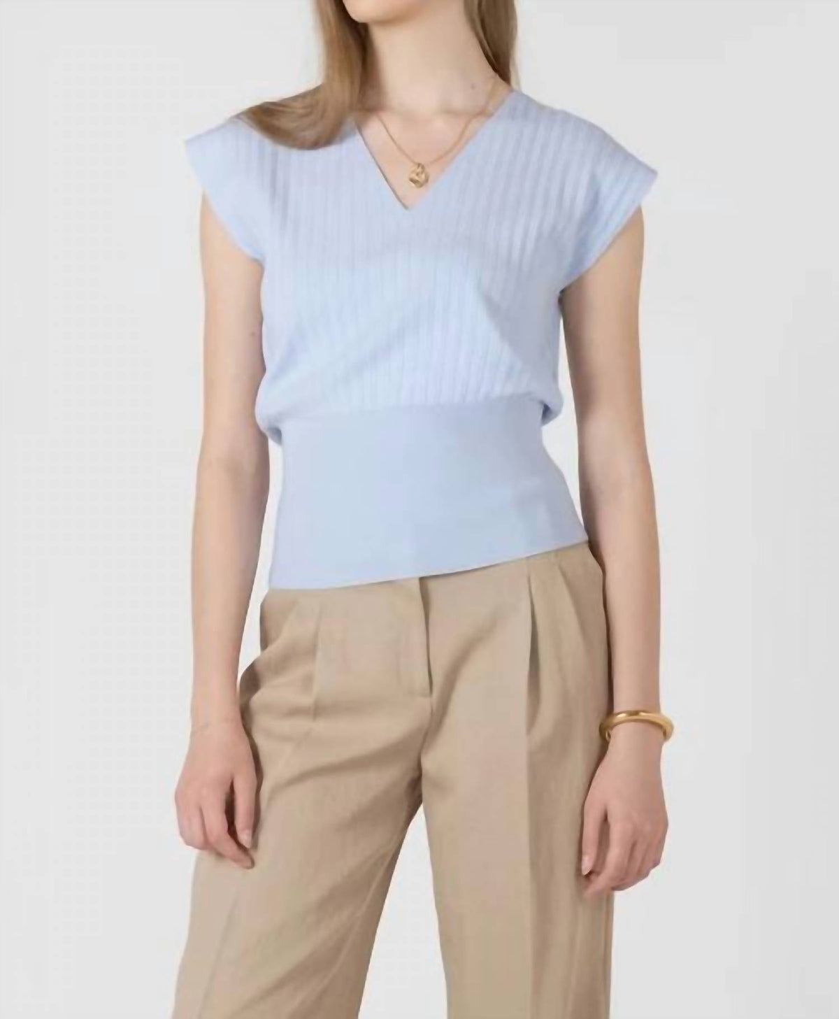 Dex - Pleat Lightweight Effect Sweater