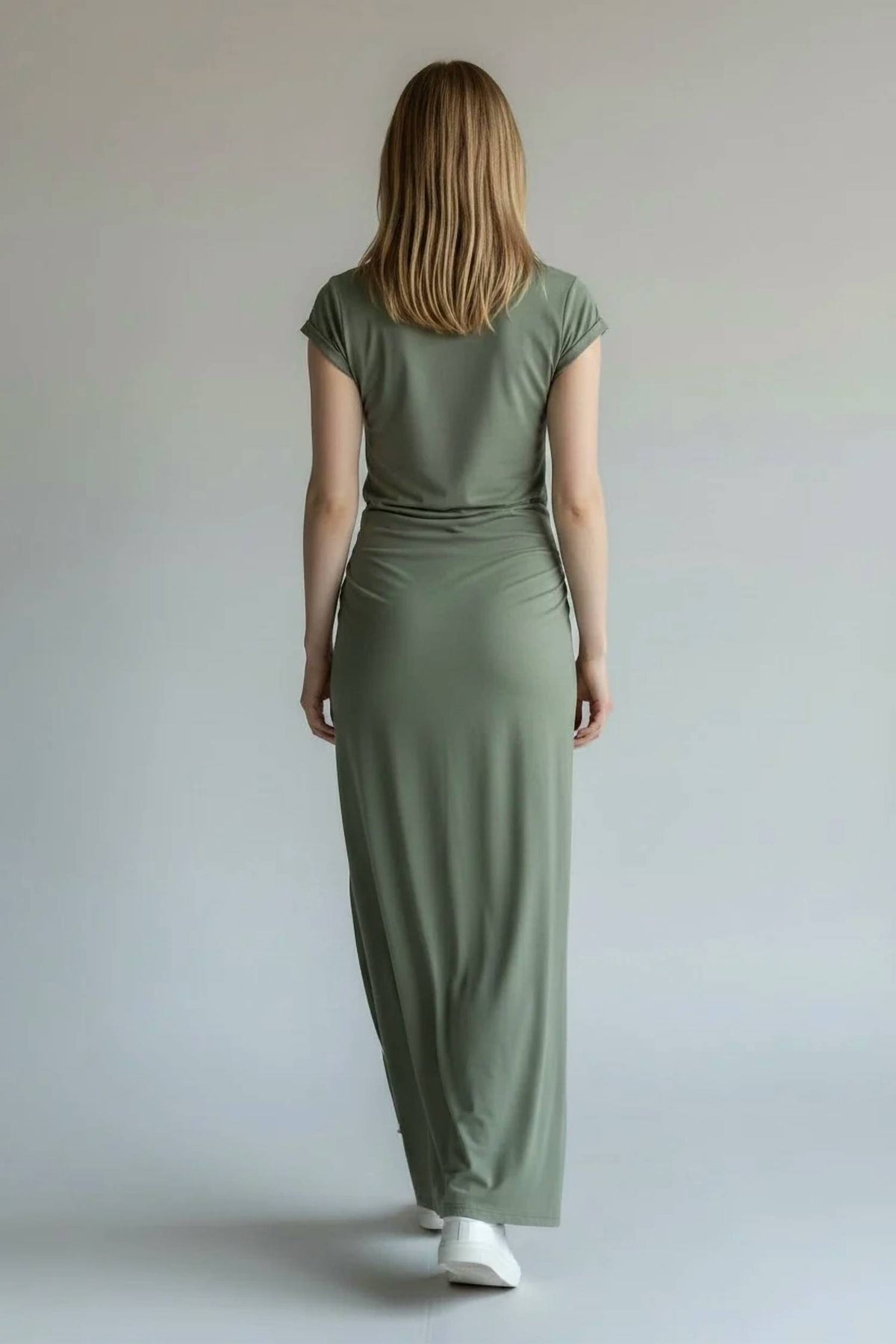 Dex - Side Tie Midi Dress