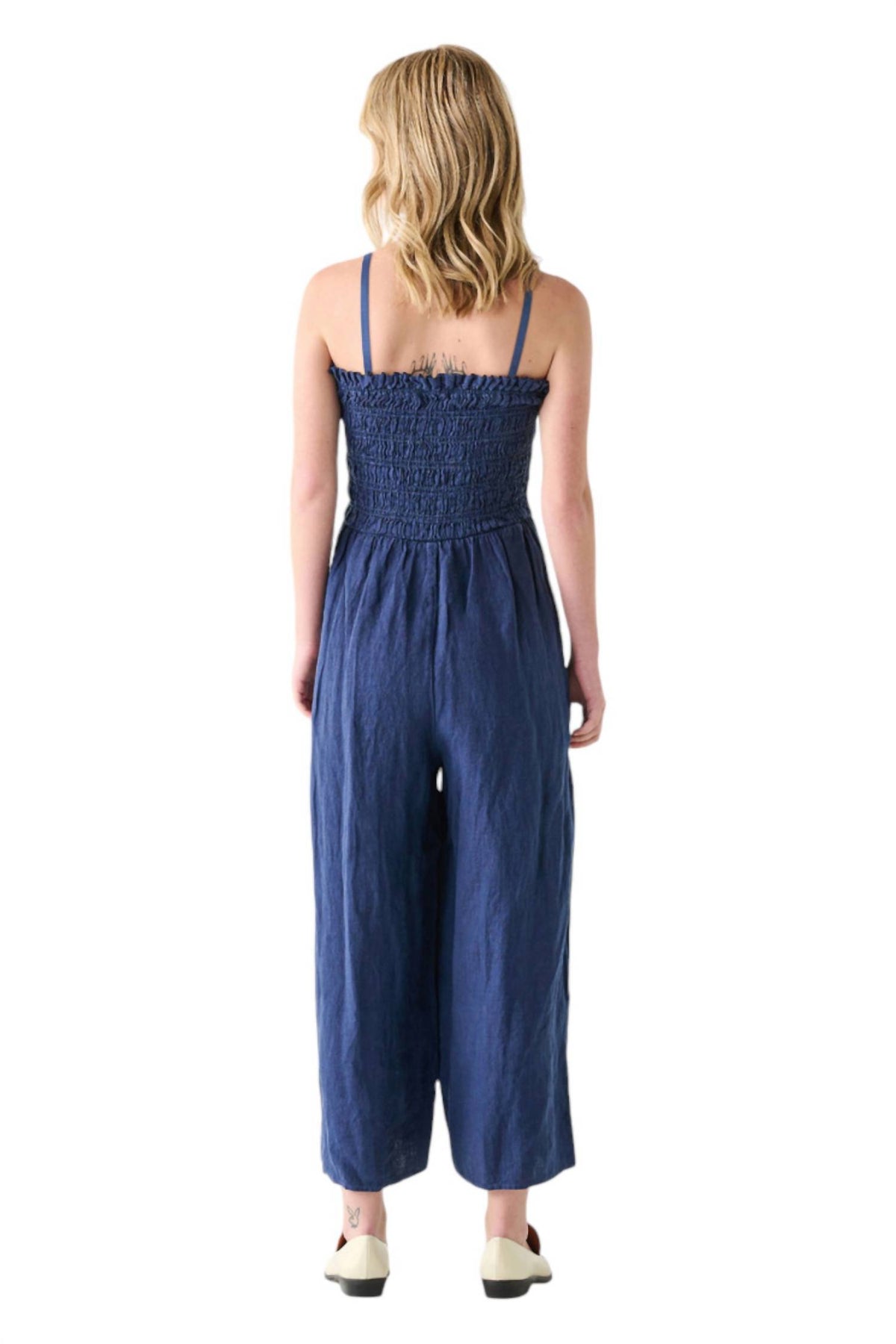 Dex - SMOCKED TOP JUMPSUIT
