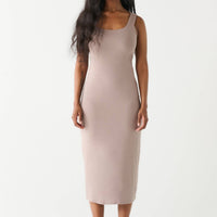 Dex - Square Neck Camisole Dress