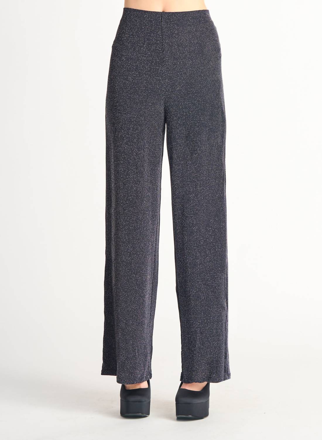 Dex - WIDE LEG KNIT GLITTER PANT