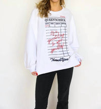 Queen Of Sparkles - Women's Check Sweatshirt