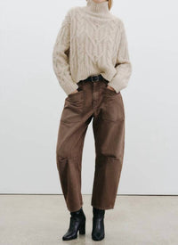 Nili Lotan - Shon Barrel Leg Jean