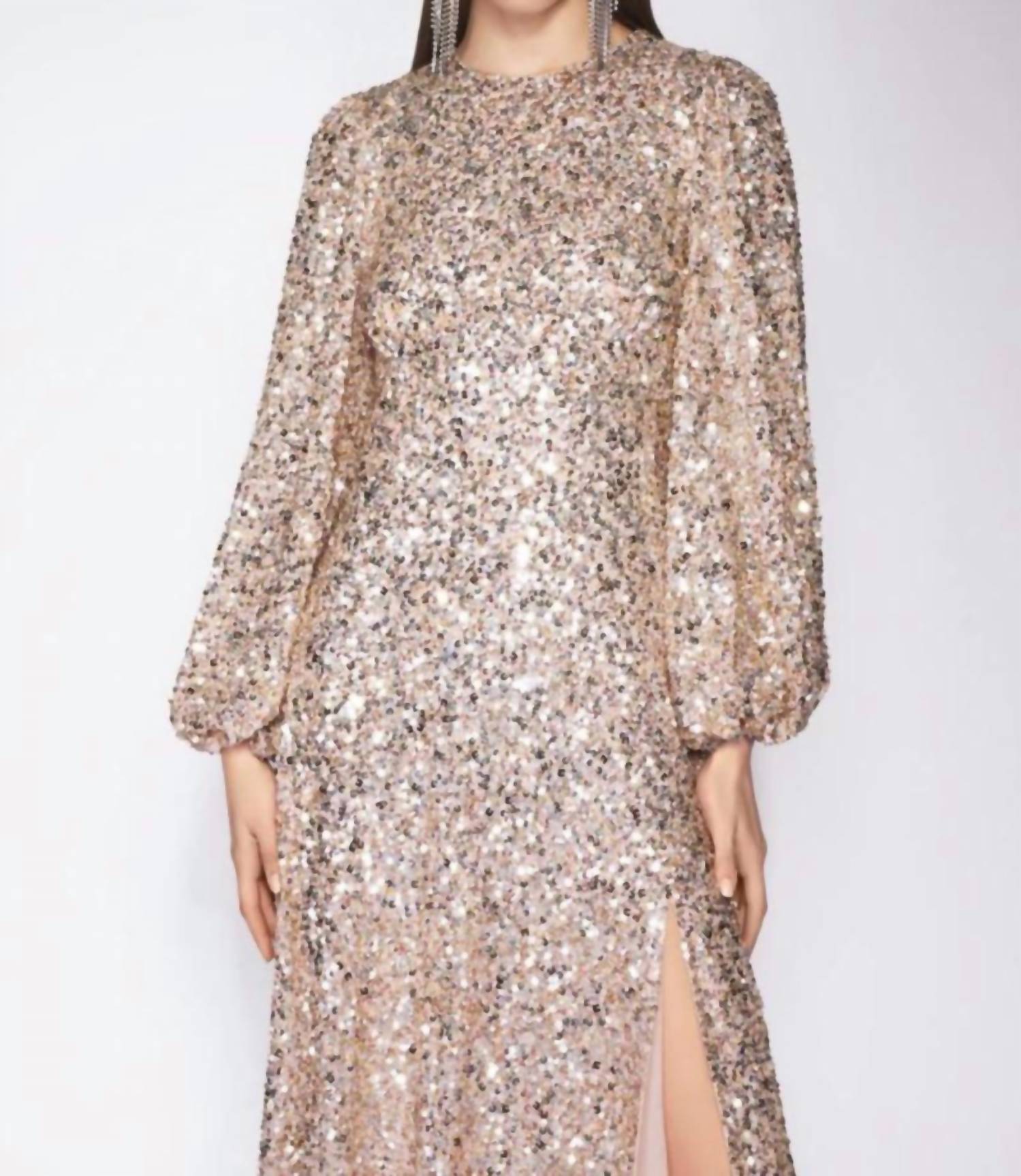 Ilta - Sienna Sequined Midi Dress