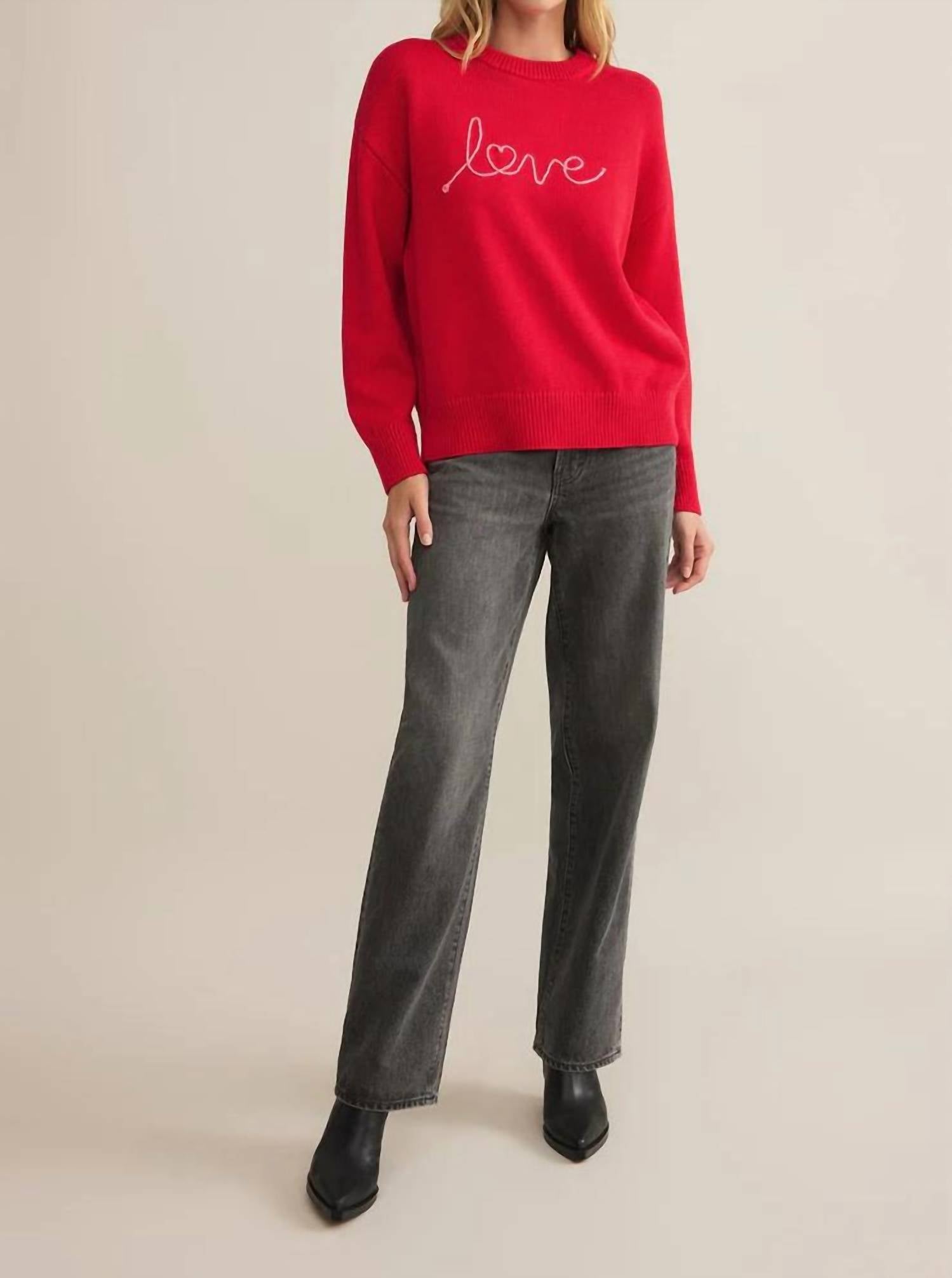 Z Supply - Love Notes Boyfriend Sweater