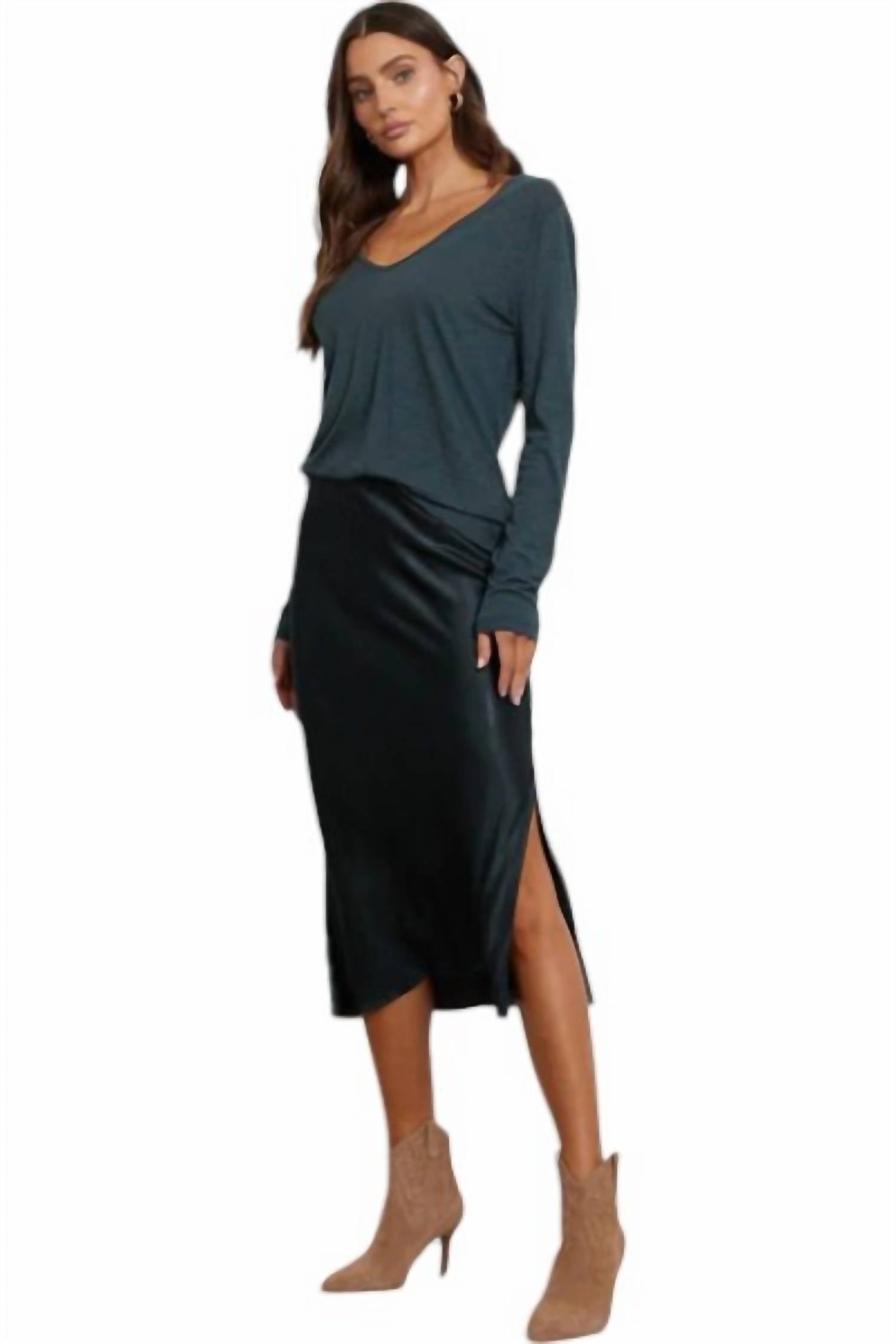 Lamade - Dorit Silky Slip Skirt