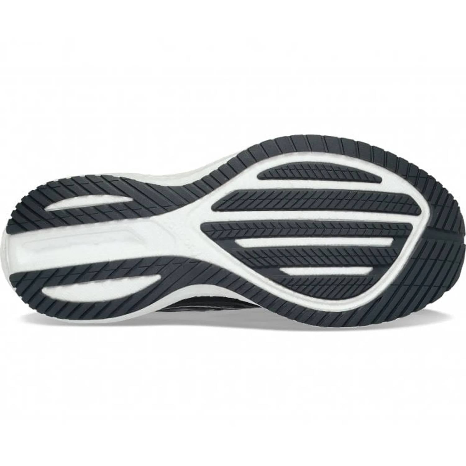 SAUCONY Women's Triumph 20 Running Shoes in black white noir blanc - women's shoe - alternate view