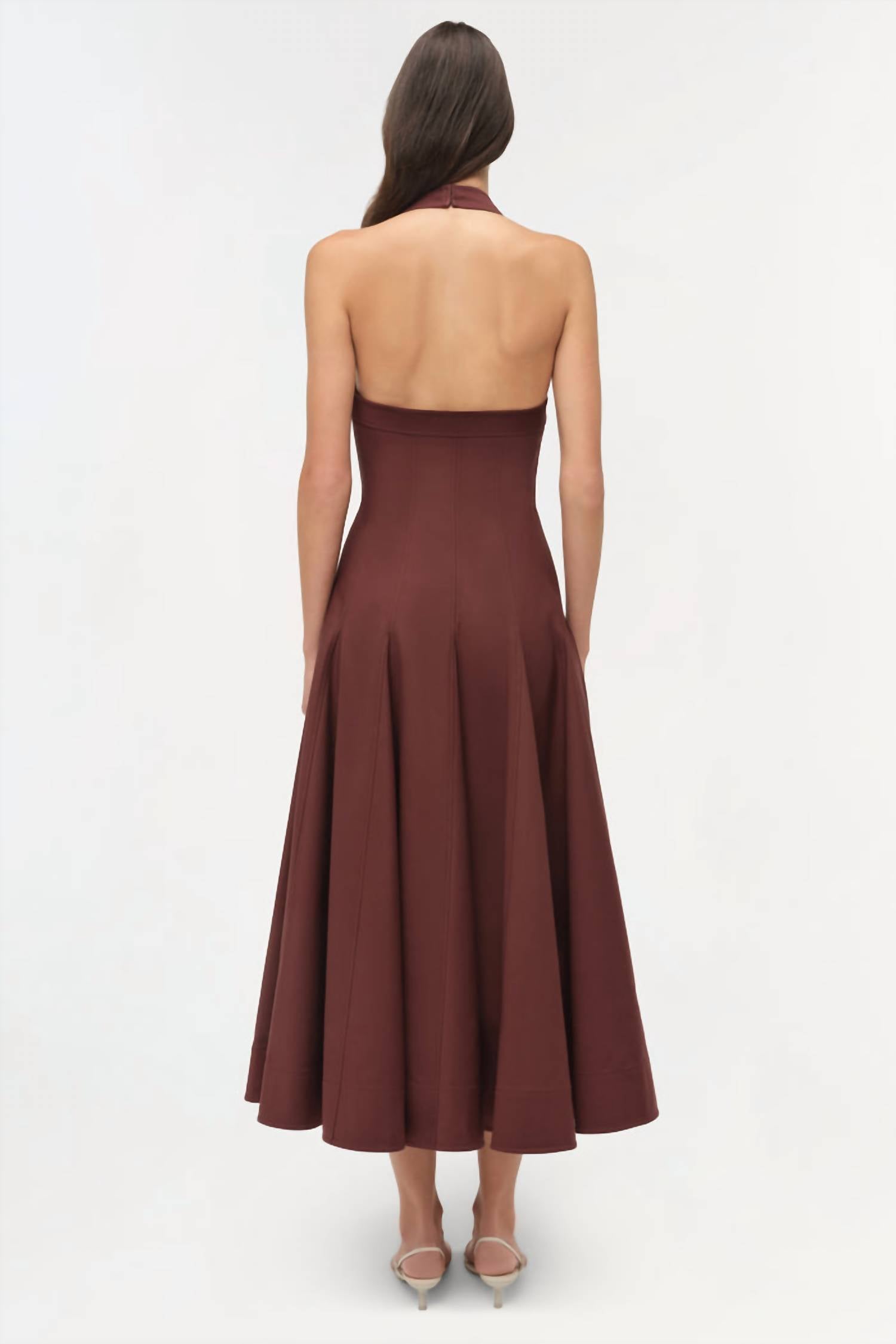 Simkhai - Melissa Halter Neck Midi Dress