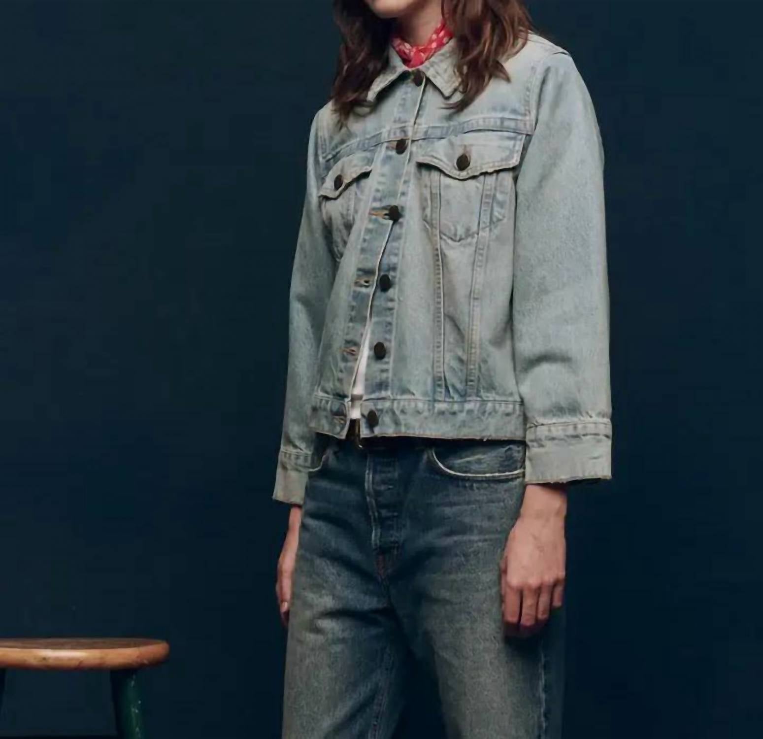 The Great. - Slouchy Jean Jacket