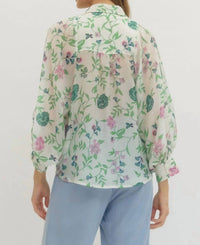 Entro - Semi-sheer Top