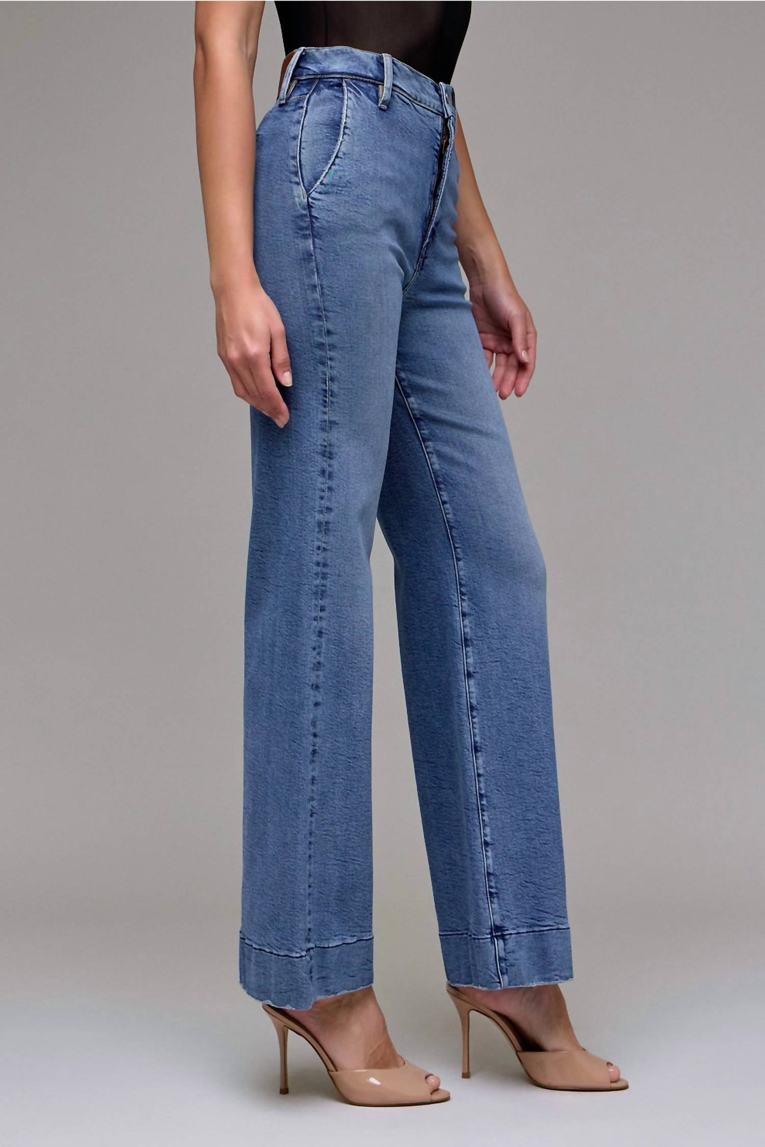 Hidden - High Rise Stretch Comfort Flare Jeans