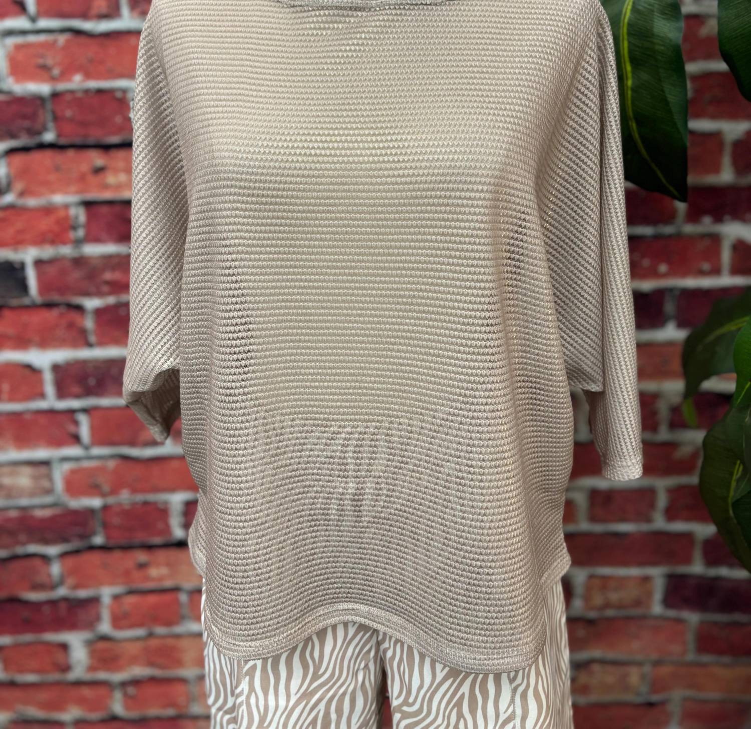 Isle Apparel - Women's Sheer Knit Sweater