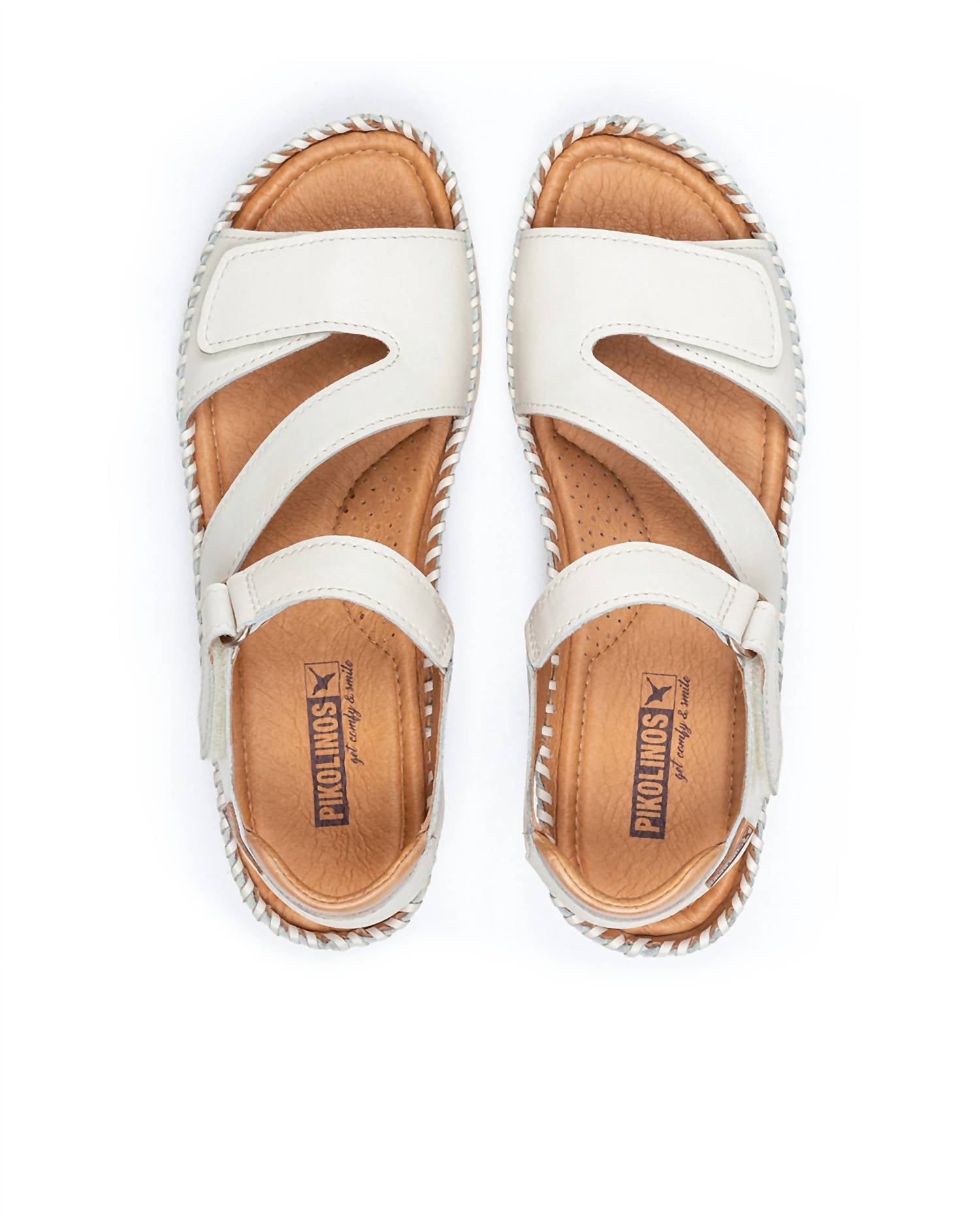 PIKOLINOS WOMEN'S ALTEA SANDAL in nata - women's sandal - detail view