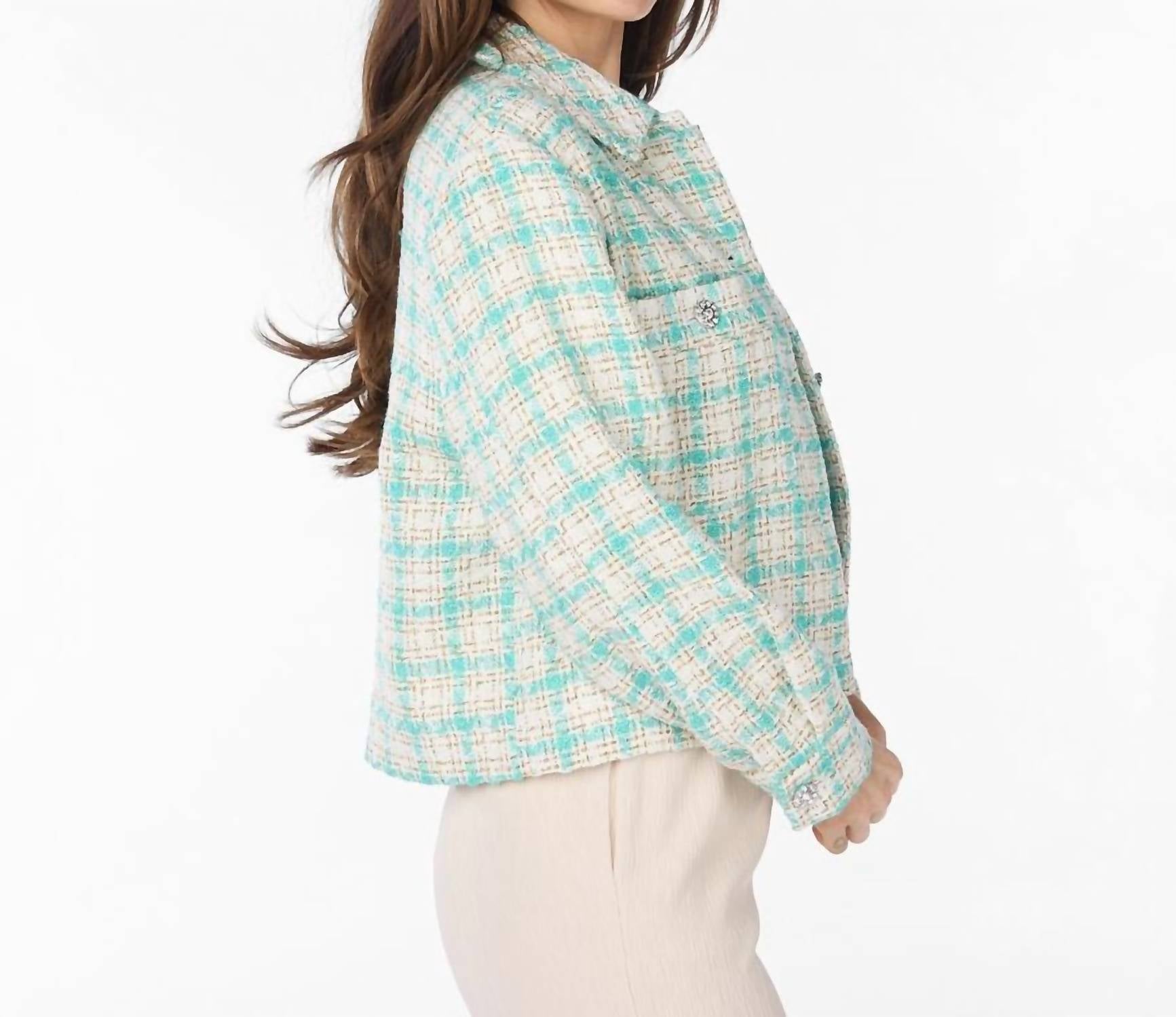 Esqualo - Bergette Midi Check Blazer