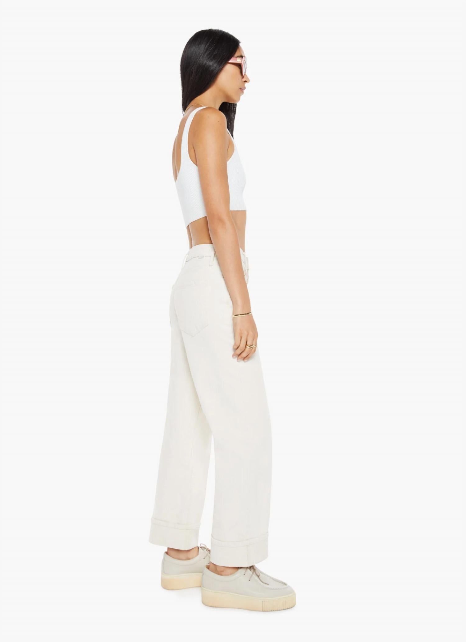 Mother - The Spitfire Ankle Cuff Act Jeans