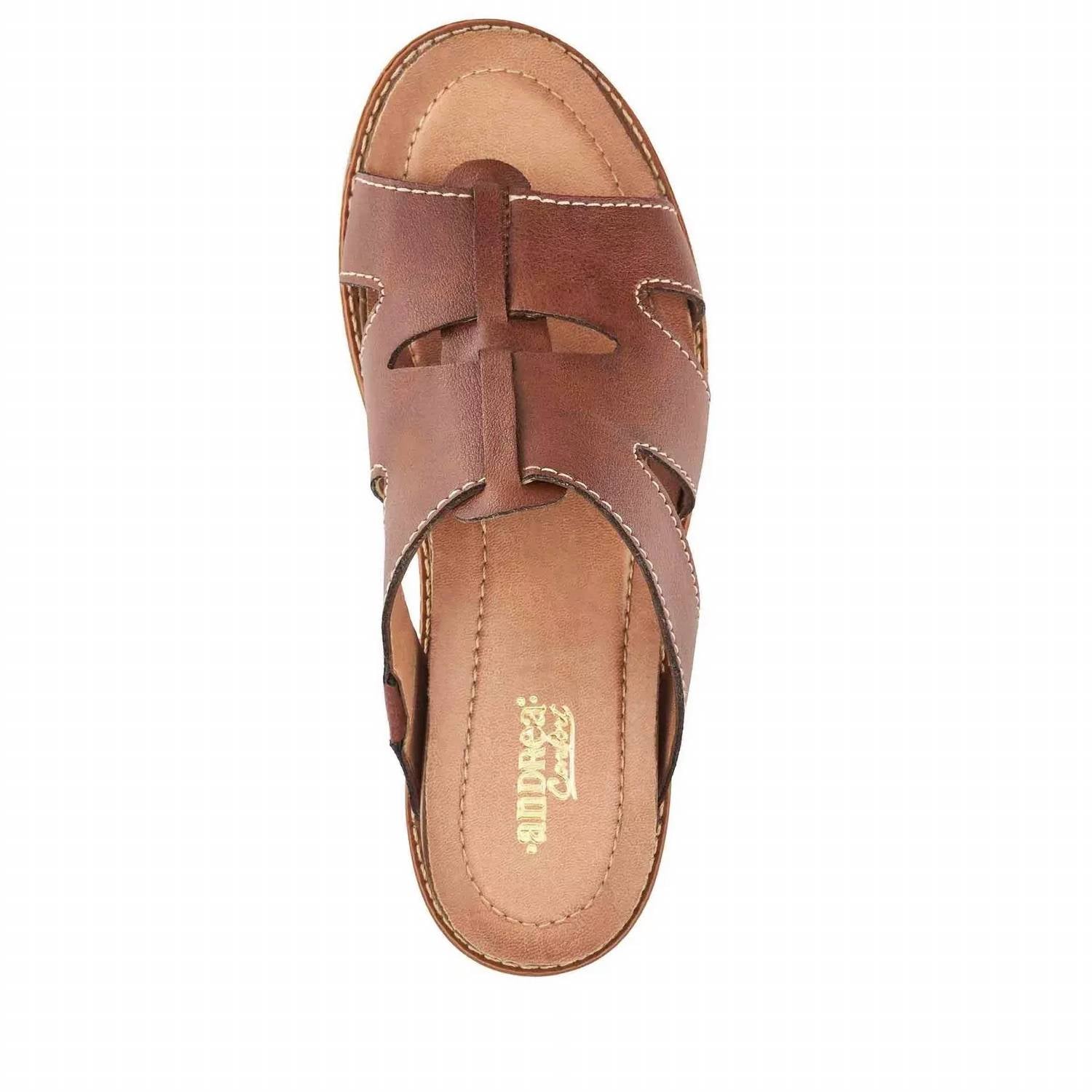 Andrea - Women's Fisherman Low Wedge Sandal