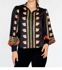 Elizabeth James The Label - Emily Garland Stripe Top