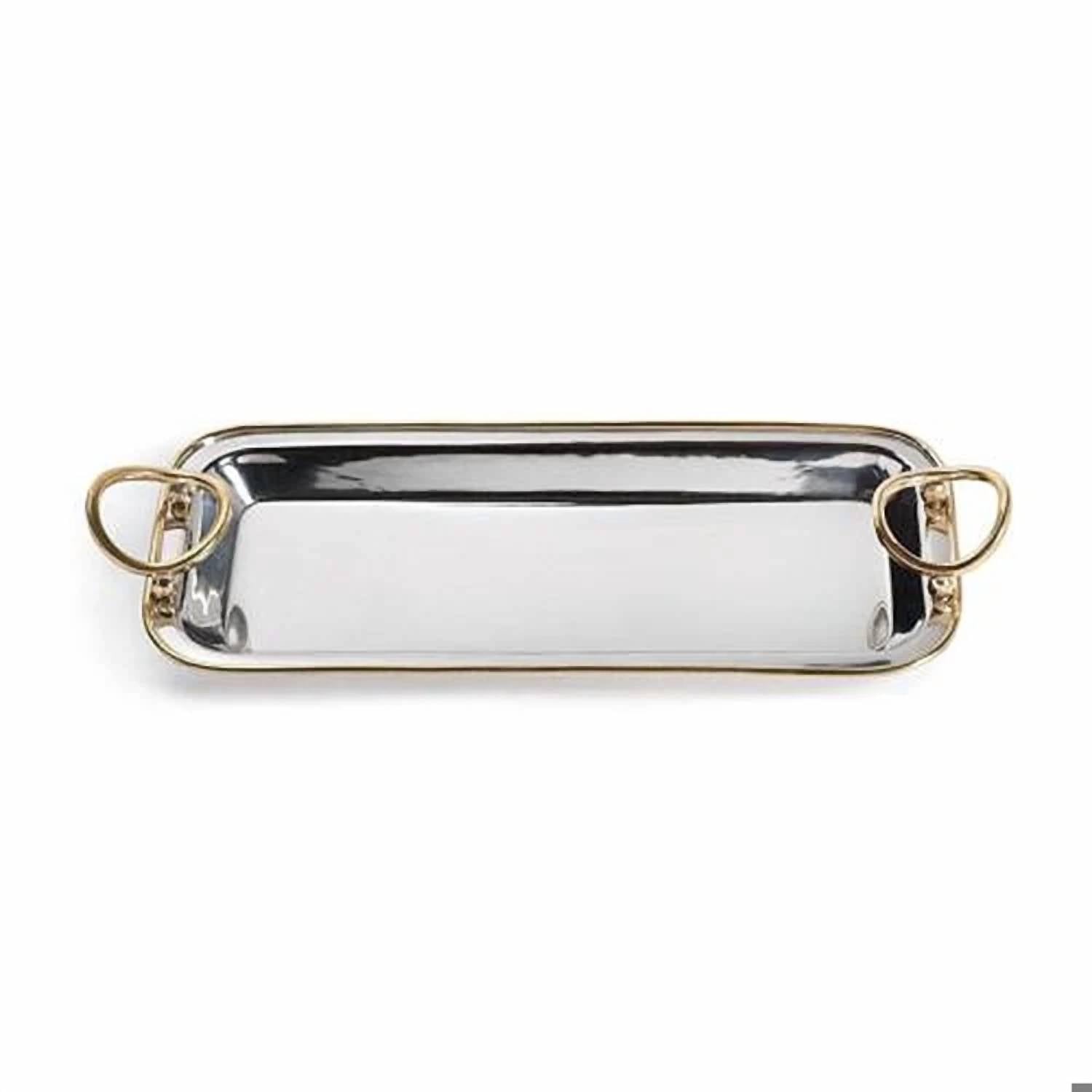 Zodax - Polished Nickel And Precious Tray