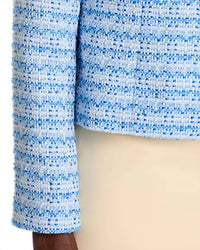 Tahari - Tweed Open Front Blazer