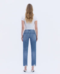 Lovervet - High Rise Boyfriend Distressed Jeans