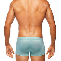 Tribe Barcelona Swim Trunk in mint - men's swimwear - detail view
