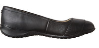 Hush Puppies Women's Lara Bria Slip On Flats in black - women's flats