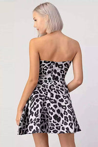 Maniju - Leopard Mini Dress