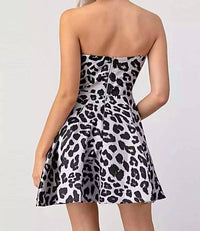 Maniju - Leopard Mini Dress