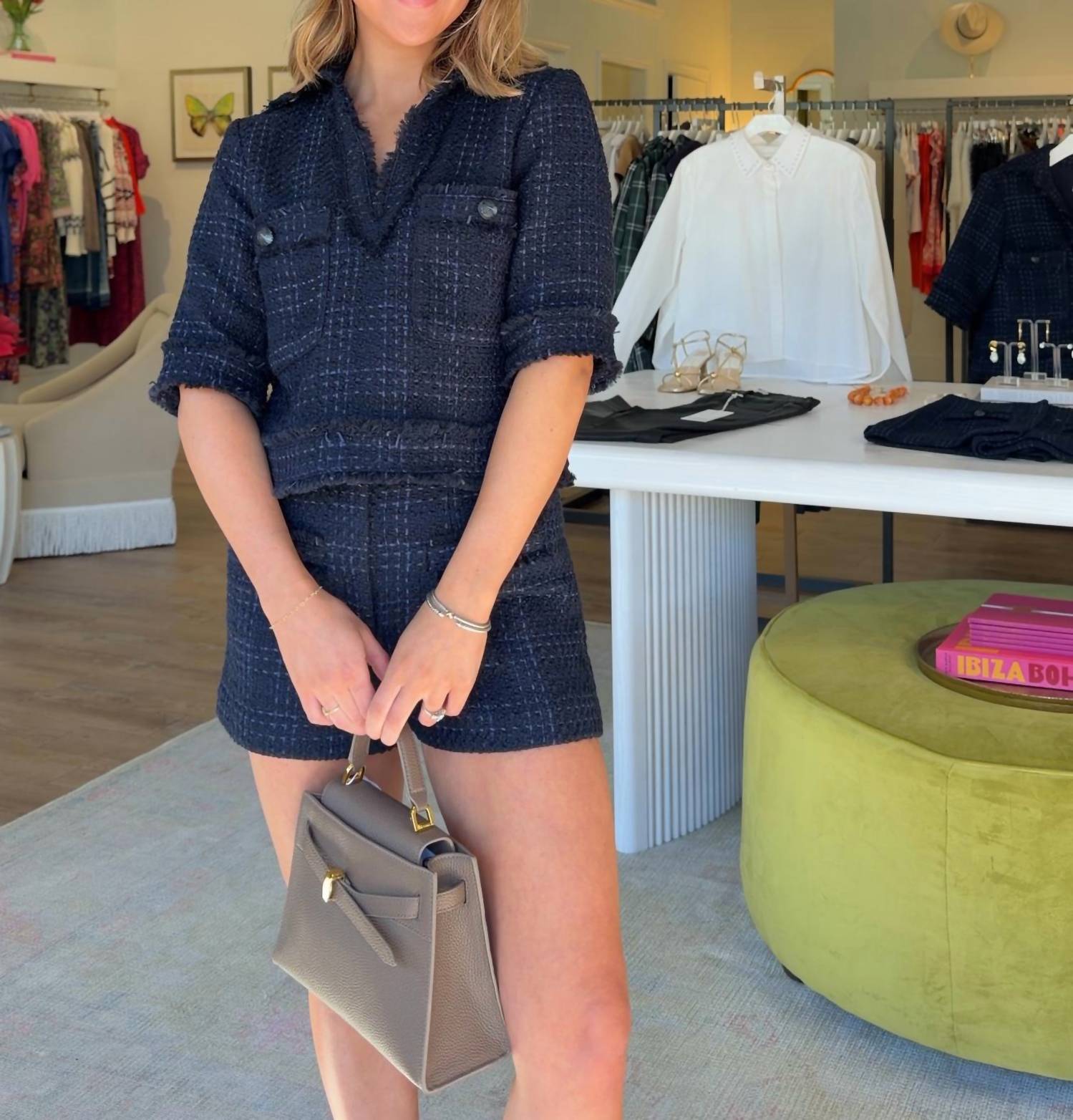 Veronica Beard - Babbs Collared Top